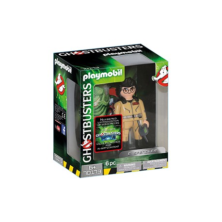 GHOSTBUSTERS FIGURA COLECCIONABLE E. SPENGLER