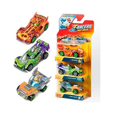 T-RACERS MIX ''N RACE - Pack 3 Blister 1x16 (V.0)