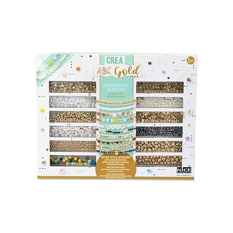 PERLINE ABC GOLD MIXED