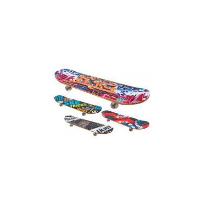 SKATEBOARD LEGNO 78CM 4 ASS 100 KG