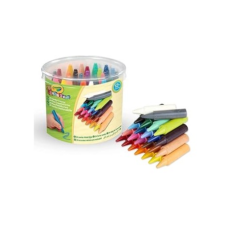 24 CERAS JUMBO LAVABLES MK