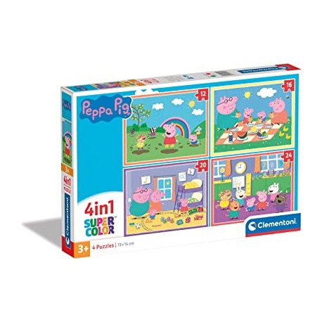 4IN1 PUZZLE PEPPA PIG