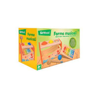 BANCHETTO C/MARTELLO/3 PALLINE/XILOFONO