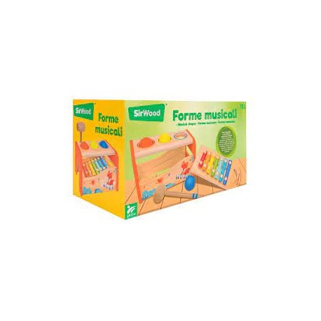 BANCHETTO C/MARTELLO/3 PALLINE/XILOFONO