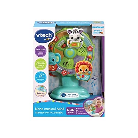 NORIA MUSICAL BEBE APRENDE CON LOS