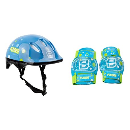 SET DE PROTECCIONES (CASCO+CODERAS+RODILLERAS)NIÑO