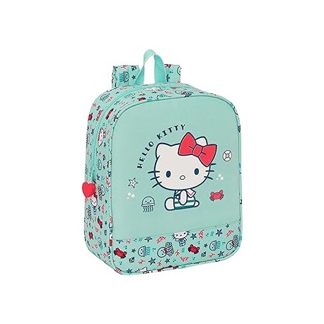 MOCHILA GUARDERIA ADAPT.CARRO HELLO KITTY "