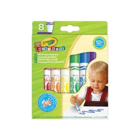 8 ROTULADORES LAVABLES MK