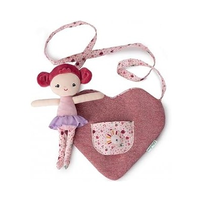 MUÑECA ALINE CON BOLSA EN FORMA DE CORAZÓN
