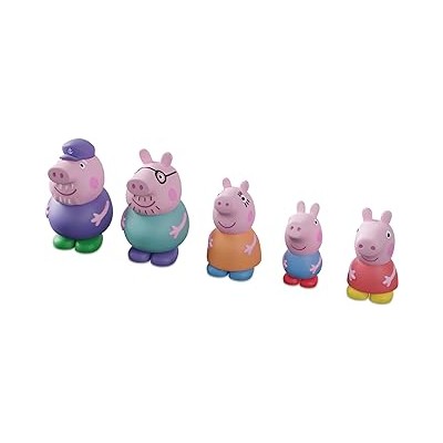 Peppa Pig: 5 Figuras Baño