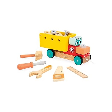 BRICO'KIDS - CAMIÓN DE TIRAR BRICOLAJE