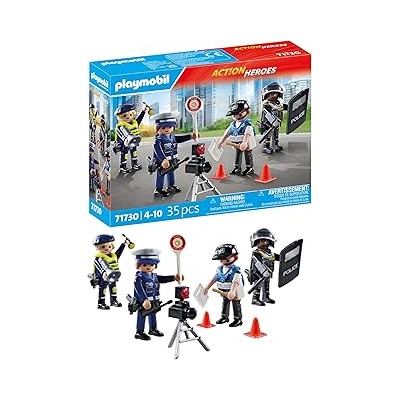 Set de figuras policía