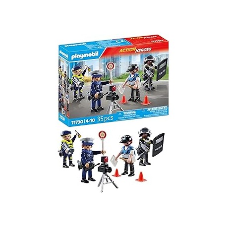 Set de figuras policía