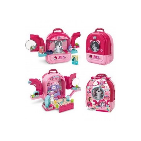 Maletin Con Perrito Y Veterinario