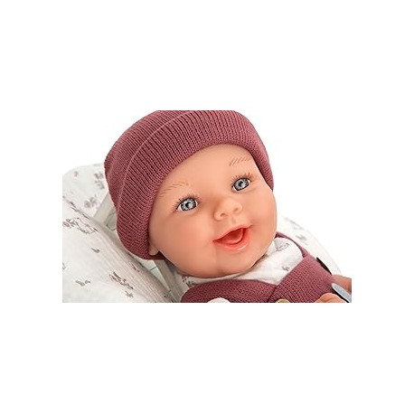 ELEGANCE 35 CM GADI GRANATE C/COJIN (MUÑECO DE