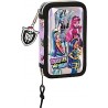 PLUMIER DOBLE PQÑO 28 pcs MONSTER HIGH "BES