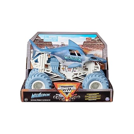 MNJ Vehículo Die Cast Megalodon 1:24