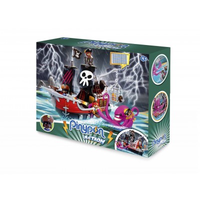 Pinypon Action. Barco Pirata