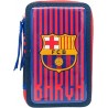 FC Barcelona Plumier 3 Pisos con Material Escolar