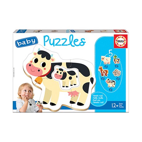 BABY PUZZLES ANIMALES GRANJA F