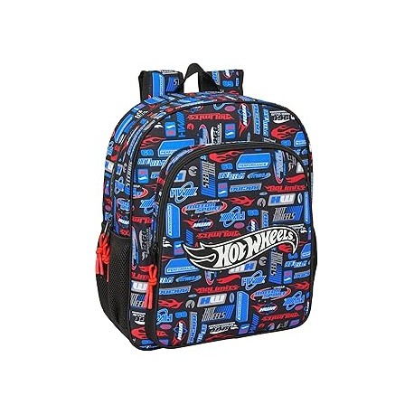 MOCHILA JUNIOR ADAPT.CARRO HOT WHEELS