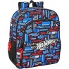 MOCHILA JUNIOR ADAPT.CARRO HOT WHEELS
