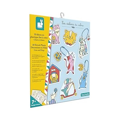 10 DECORACIONES EN PLASTICO MAGICO