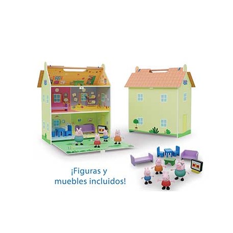 Peppa Pig: Casa De Madera (4 Personajes)