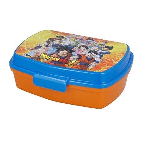 STOR SANDWICHERA RECTANGULAR DRAGON BALL