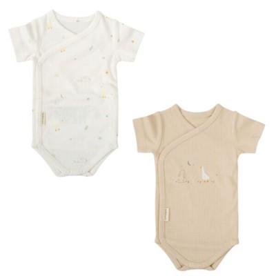 PACK 2 BODIES M/CORTA T.0/1 BC2 HAPPY FOREST 533 1