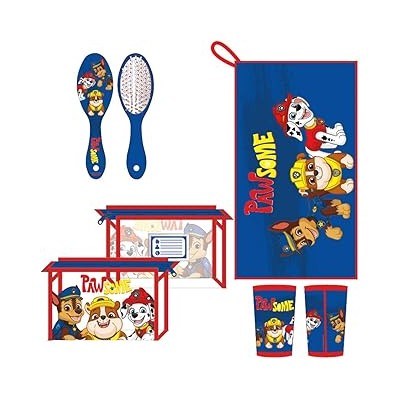 Neceser Aseo Viaje Accesorios Paw Patrol