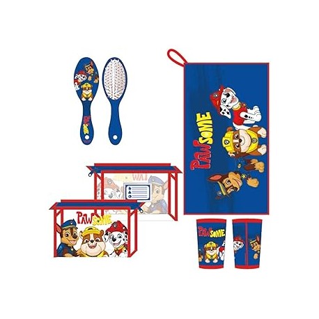 Neceser Aseo Viaje Accesorios Paw Patrol