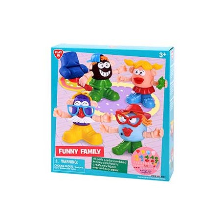 FUNNY FAMILY PLASTILINA