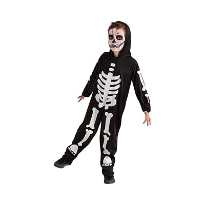 DISFRAZ SKELETO GLOW IN DARK INF