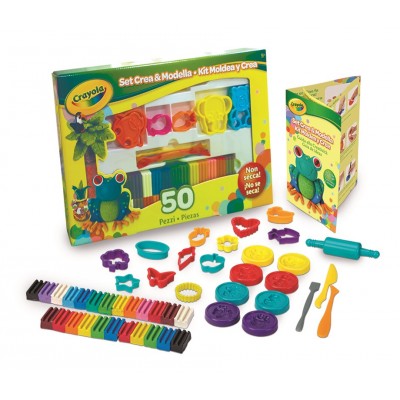 SET CREA Y MOLDEA 50 PZS