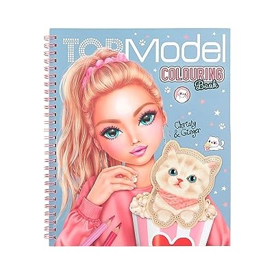 TOPMODEL LIBRO COLOREAR CUTIE