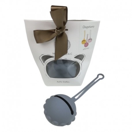FUNDA CHUPETE SILICONA AZUL