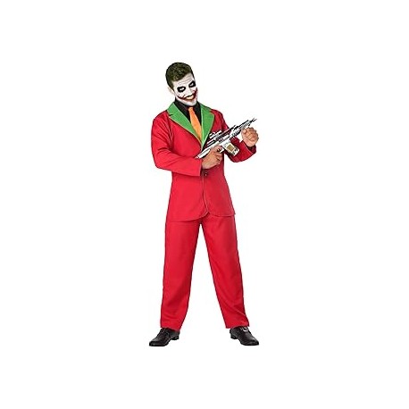 DISFRAZ PAYASO ROJO XS-S