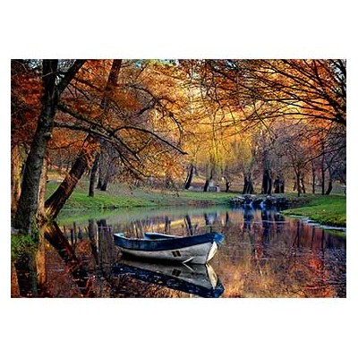 2000 BARCA EN EL LAGO