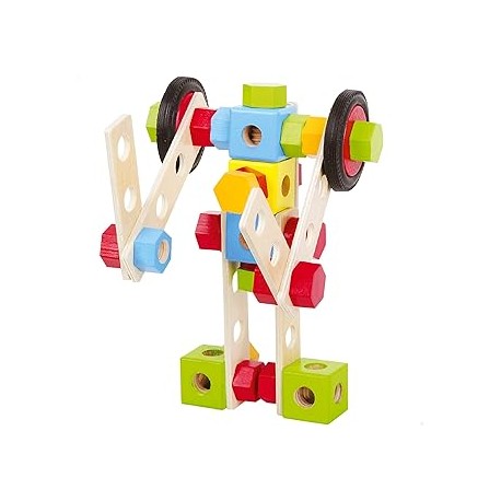 Woomax-Cubo 80 Bloques Madera +36m