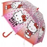 Paraguas manual poe burbuja hello kitty