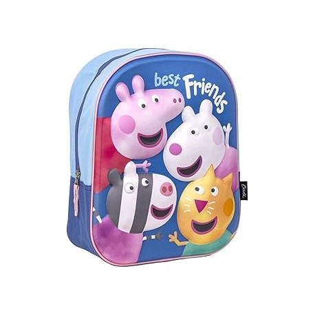 MOCHILA INFANTIL 3D PEPPA PIG