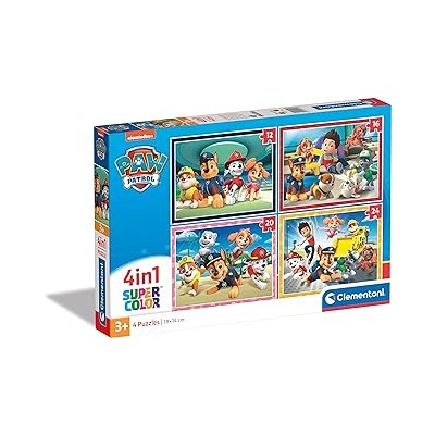 4IN1 PUZZLE PAW PATROL