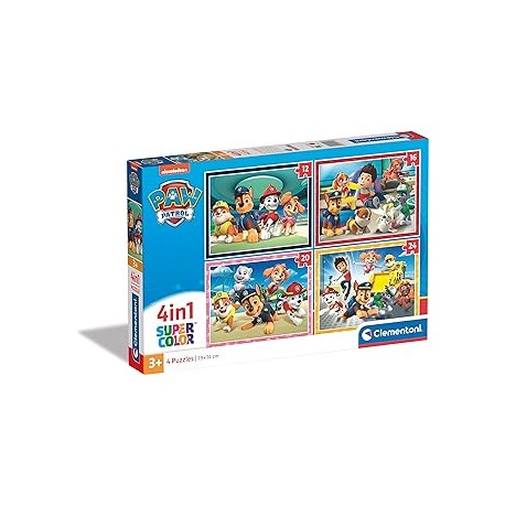 4IN1 PUZZLE PAW PATROL