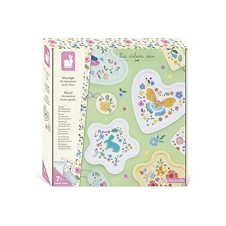 MOLDEADO - 16 CREACIONES - JARDIN FLORIDO