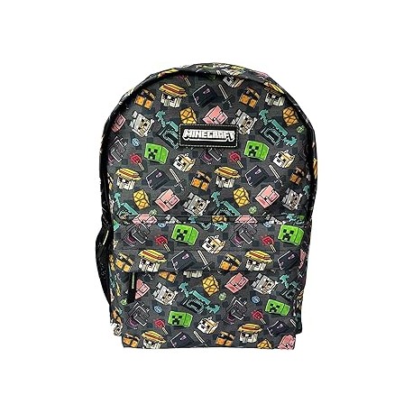 MOCHILA AMERICANA MINECRAFT HOSTILE