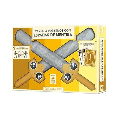 Vamos a pegarnos con espadas de mentira