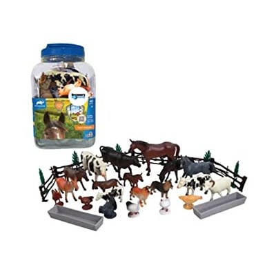 SET DE 40 PIEZAS ANIMALES DE GRANJA