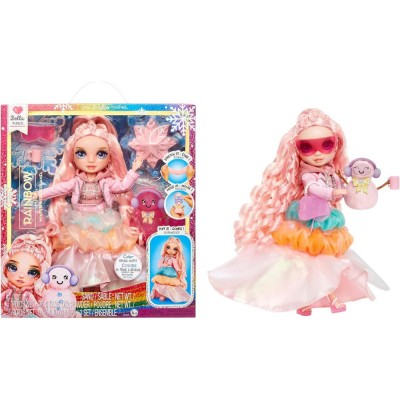 Rainbow High Muñeca Winter Wonderland - Pink