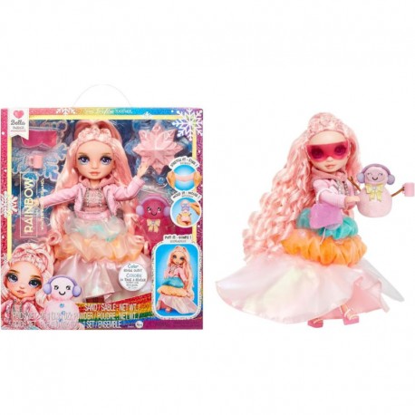 Rainbow High Muñeca Winter Wonderland - Pink